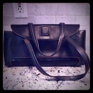 Cole Haan black leather purse